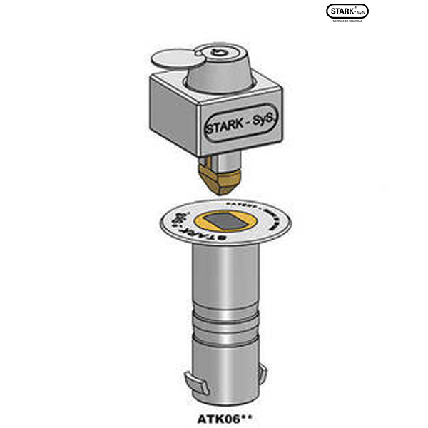 ATK06 - Locking device for rolling and swinging doors