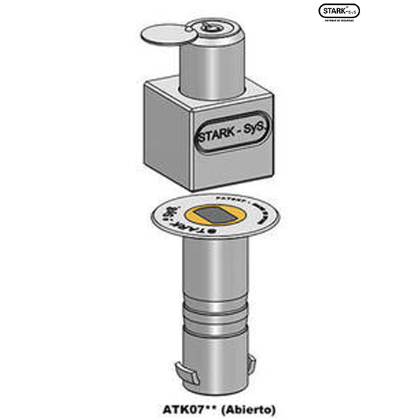 ATK07 - Dispositivo de cierre para puertas basculantes