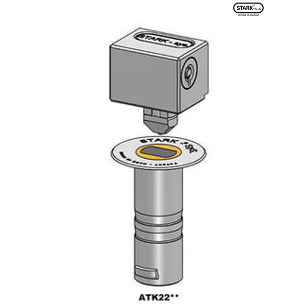 ATK22 - Dispositif de verrouillage pour portes roulantes et similaires